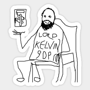 Lord Kelvin Sticker